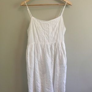 White tank dress
